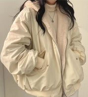 Faux Fur Jacket – Oversized Fit – Cozy Casual Winter Look
