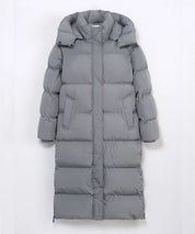 Puffer Coat – Longline Quilted Design – Winter Warmth Style