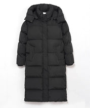 Puffer Coat – Longline Quilted Design – Winter Warmth Style