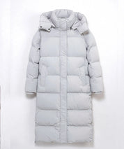 Puffer Coat – Longline Quilted Design – Winter Warmth Style