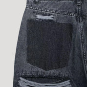Straight Leg Jeans – Washed Denim – Minimal Everyday Style