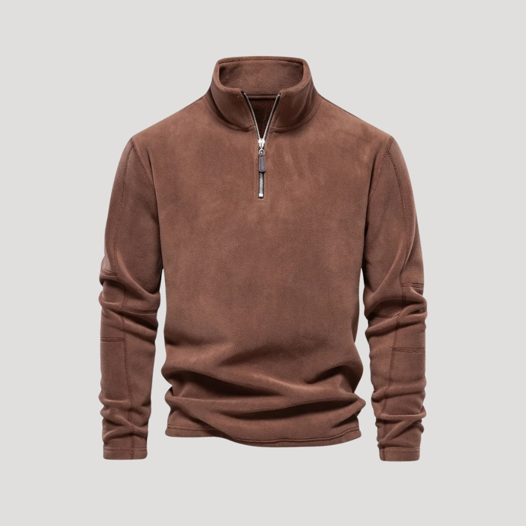 Fleece Pullover – Half-Zip – Everyday Winter Essential