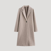 Wool-blend coat