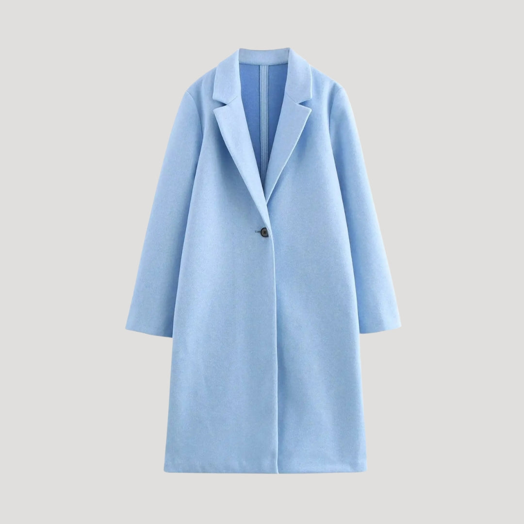 Wool-blend coat