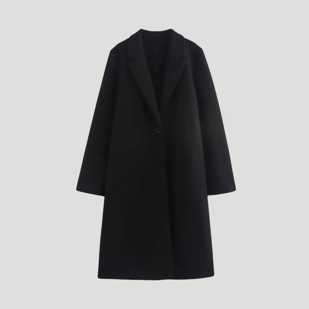 Wool-blend coat