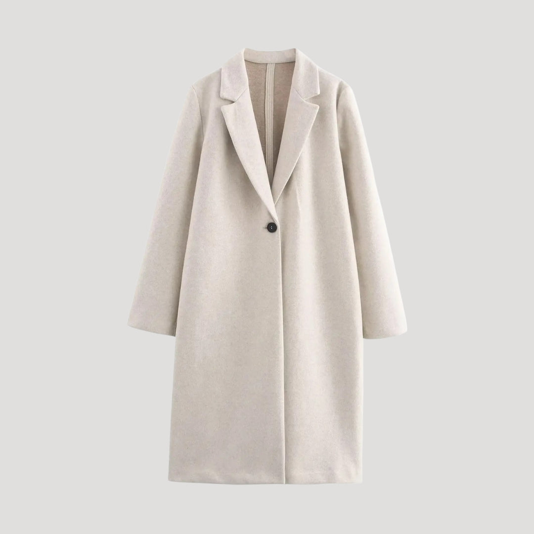 Wool-blend coat