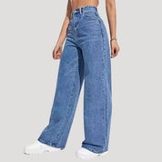 Wide Leg Jeans – High Waist Fit – Everyday Casual Style