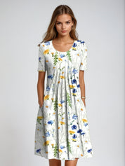 Floral Midi Dress – Relaxed Fit – Everyday Summer Style
