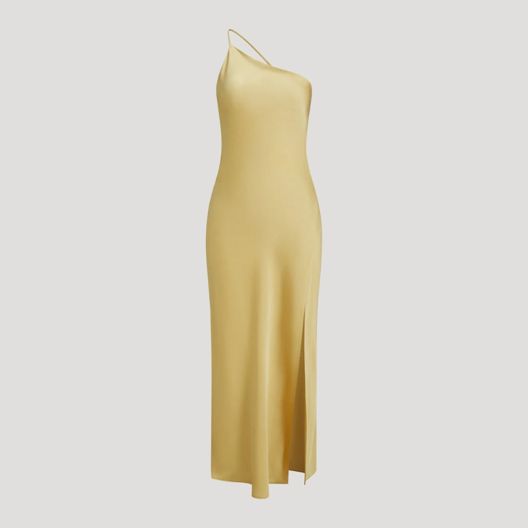 One shoulder slip Dress