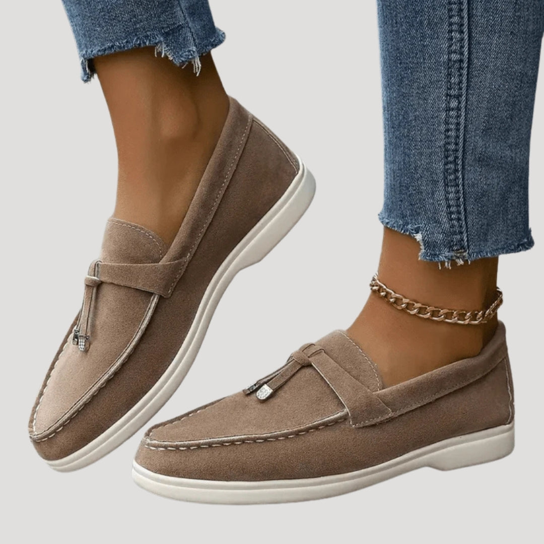 Suede Loafers – Soft Slip-On – Casual Everyday Comfort