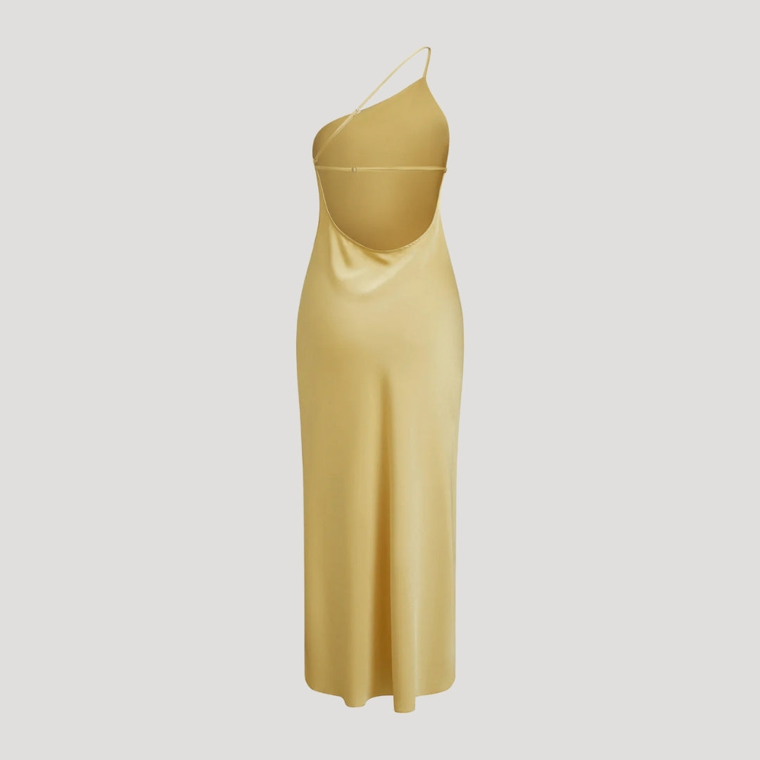 One shoulder slip Dress