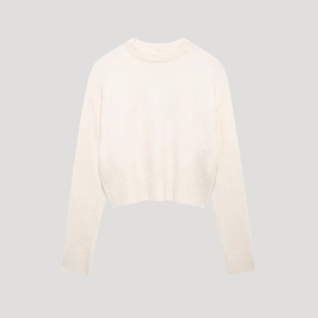 Knit cropped jumper