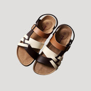 Shoes – Womens – Spring & Summer – Flat Sandals with Leather Straps – Montford Co - 3