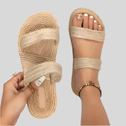 Linen Sandals