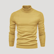 Turtleneck Knit Sweater – Slim Fit – Lightweight Winter Layer