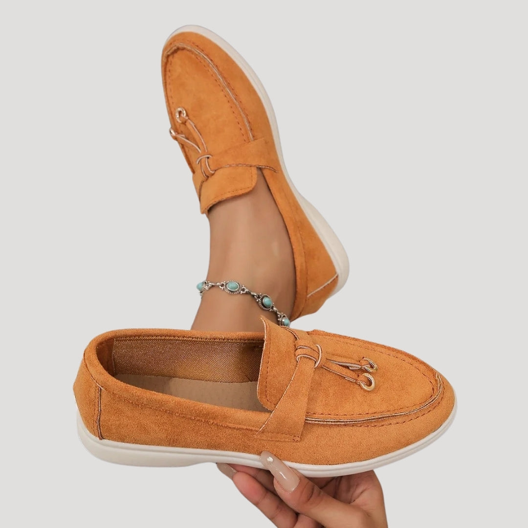 Suede Loafers – Soft Slip-On – Casual Everyday Comfort