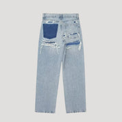 Straight Leg Jeans – Washed Denim – Minimal Everyday Style