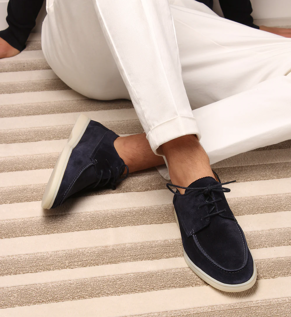 Men’s Suede Loafers – Lightweight Comfort – Smart Casual Style