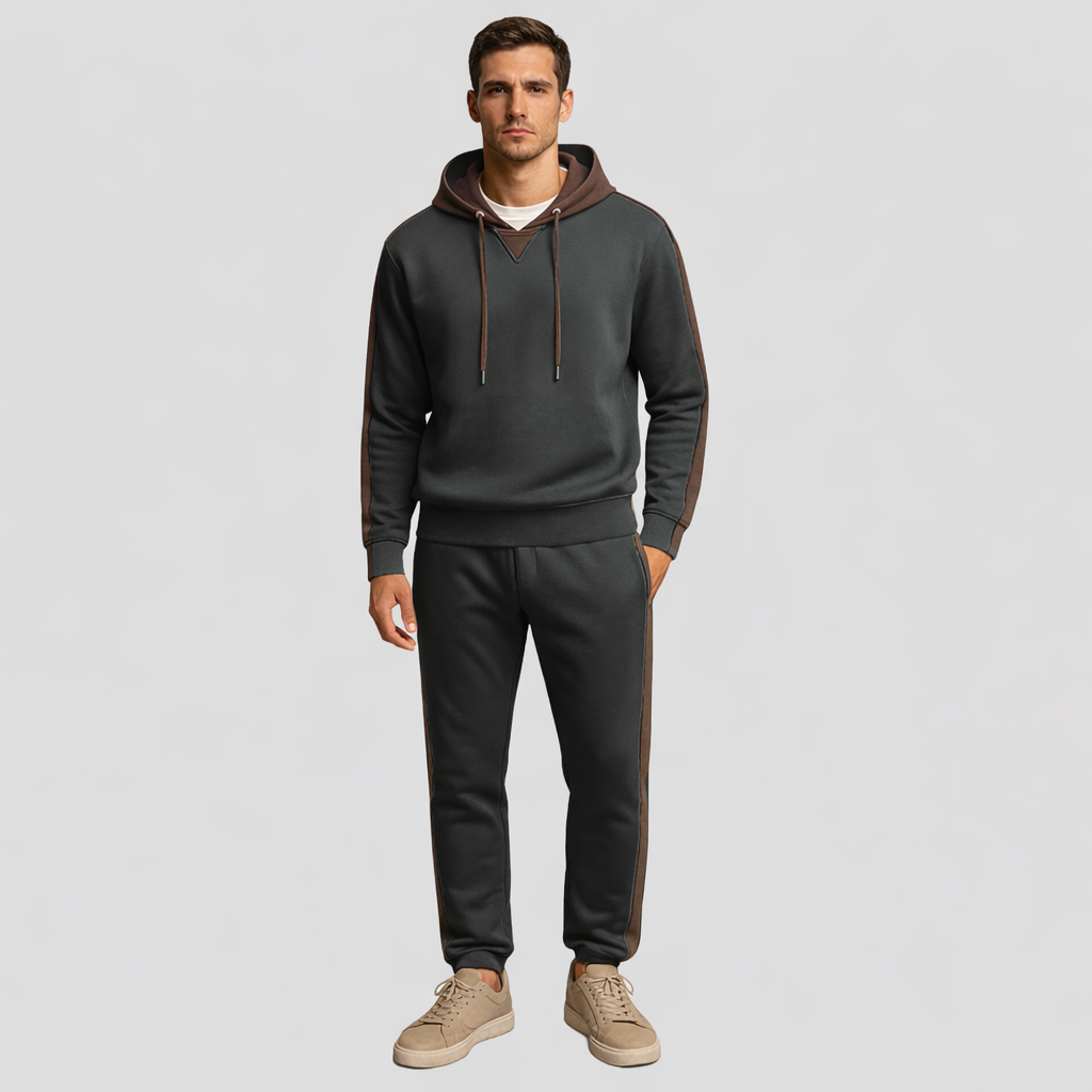 Set – Mens – All Season – Men's Tracksuit Set Mesh Casual Outfit – Montford Co