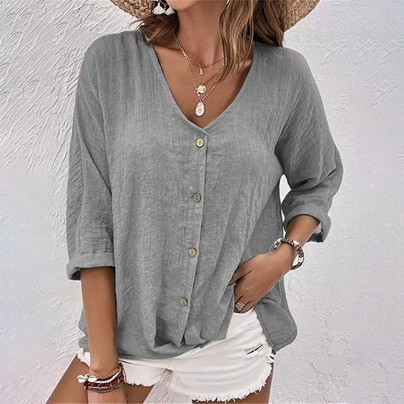 Blouse – Lightweight Fabric – Versatile Summer Top for Women 2