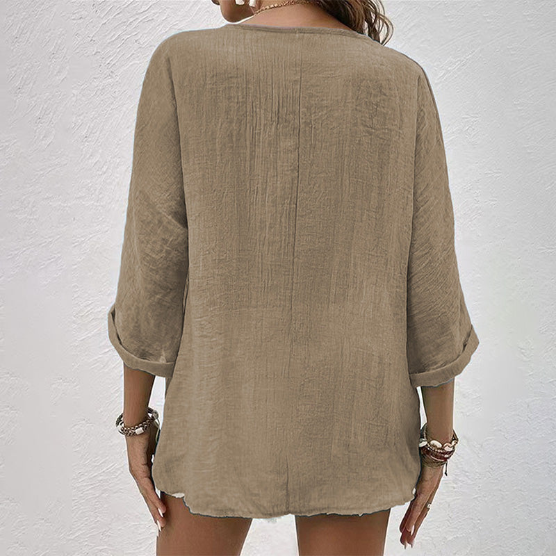 Blouse – Lightweight Fabric – Versatile Summer Top for Women 6