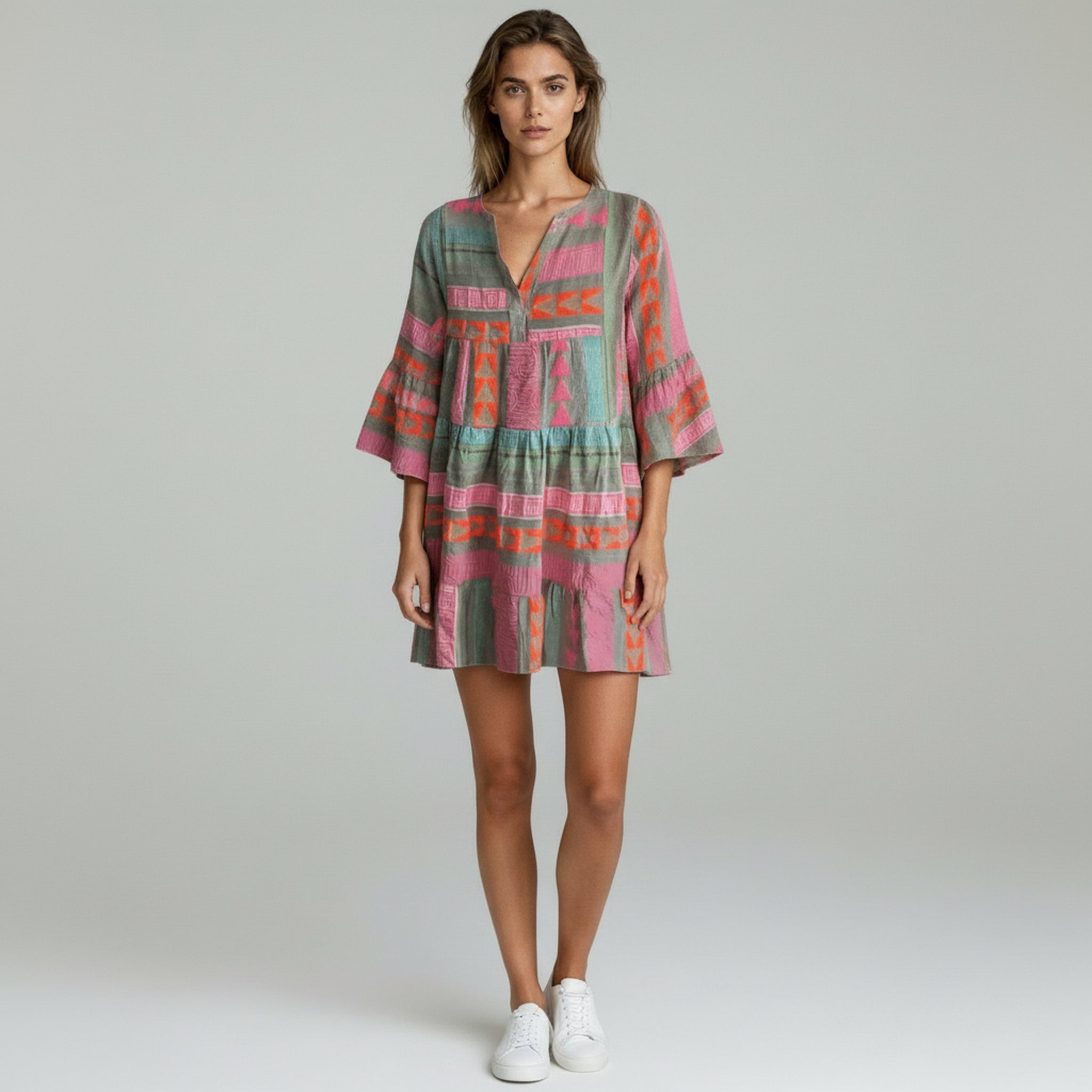 Relaxed Boho Dress – Playful Style for Summer Days - 1