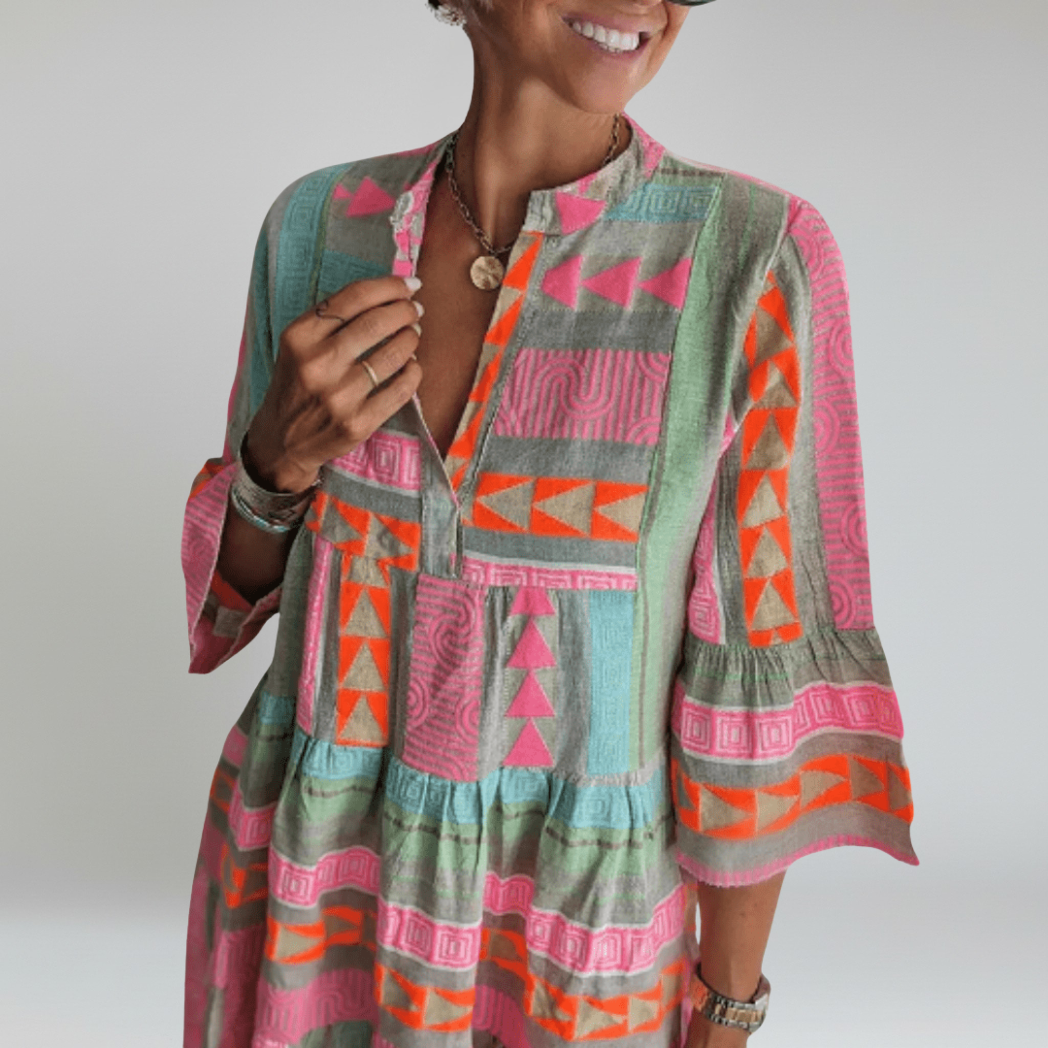 Relaxed Boho Dress – Playful Style for Summer Days - 3