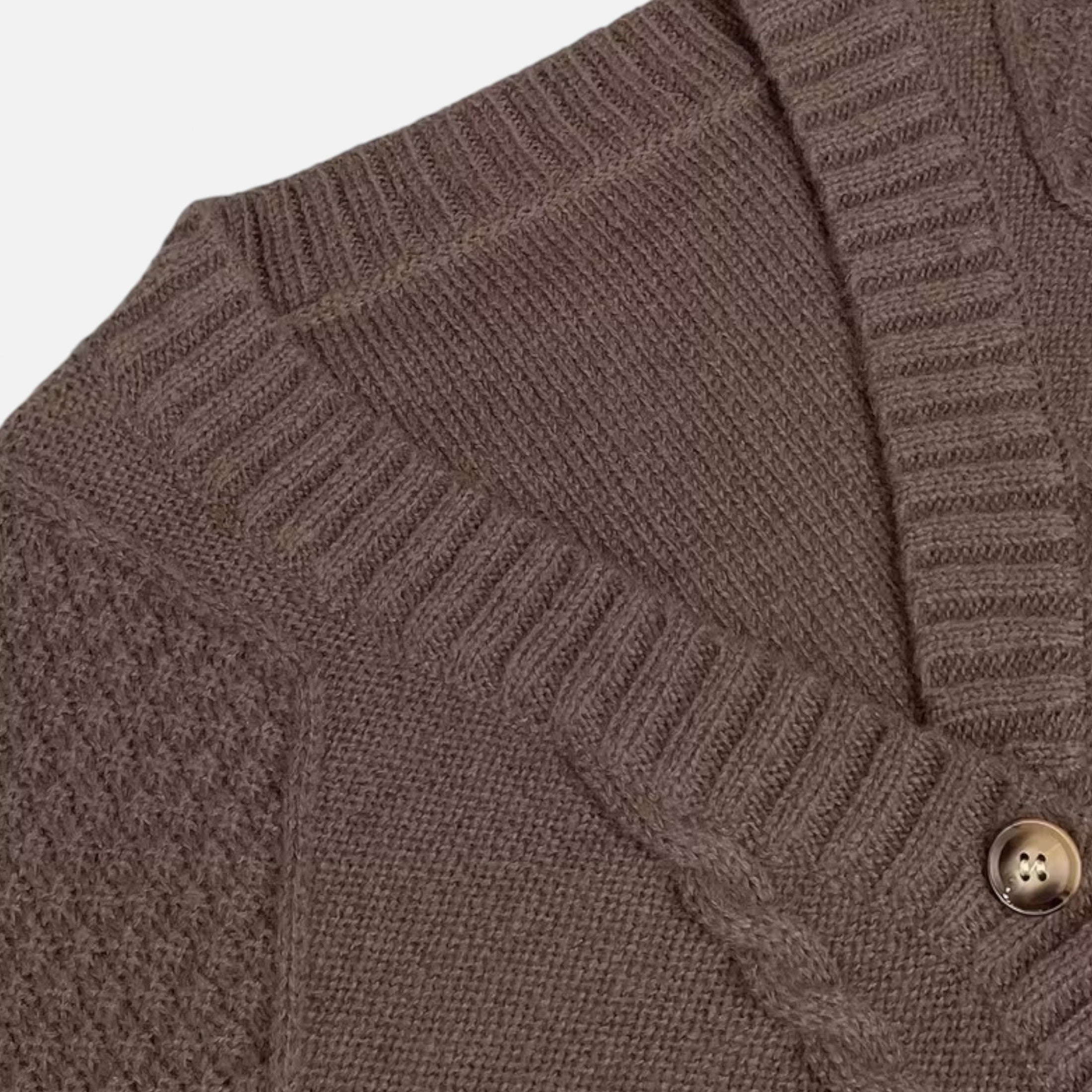 Cardigan – Medium Stretch Fabric – Everyday Elegant Style 4