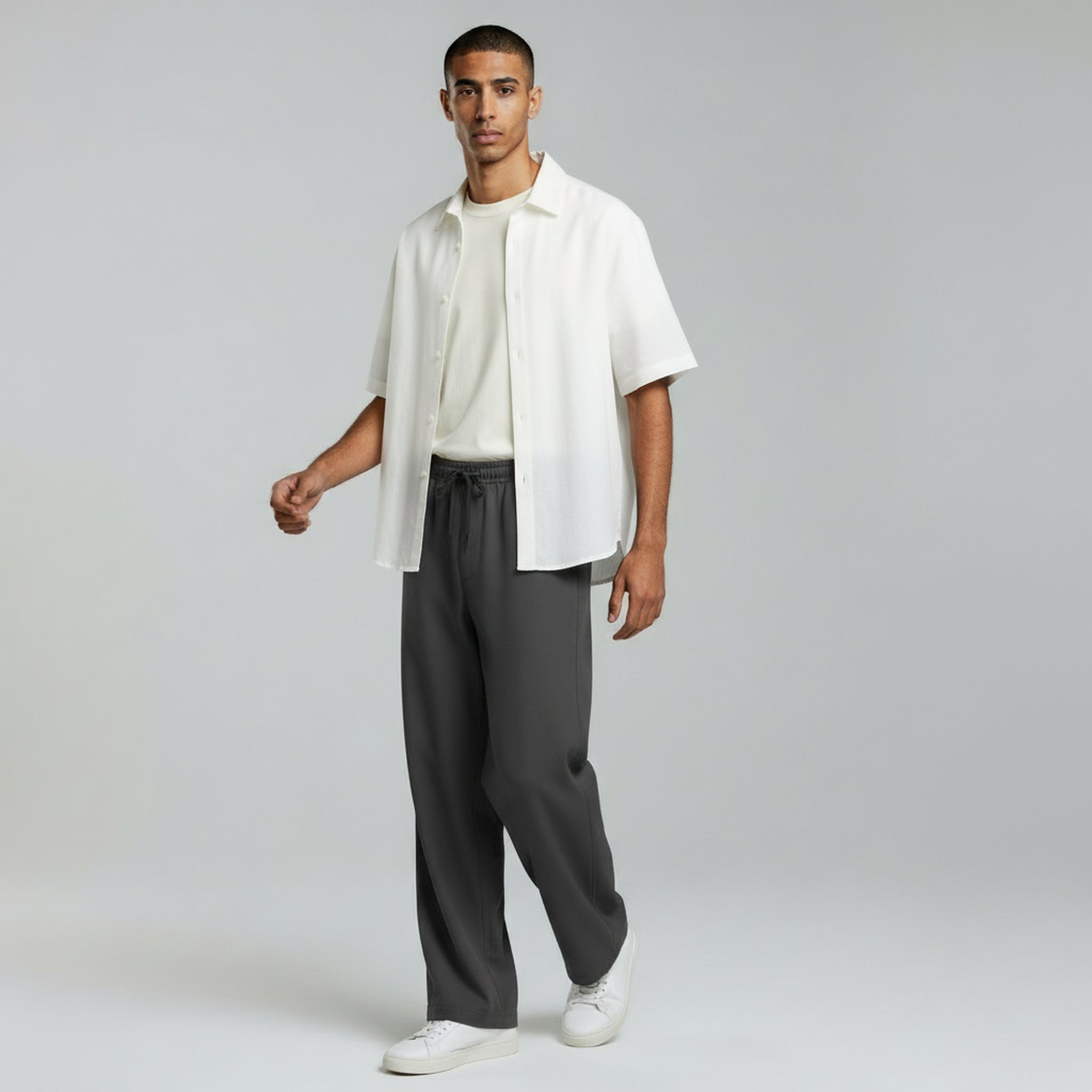 Casual Trousers – Soft Lightweight Fabric for Everyday Comfort - 1