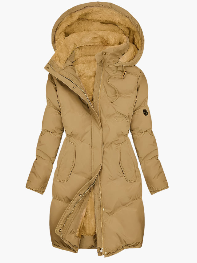Quilted Hooded Coat – Stylish Warmth for Winter Outings - 4