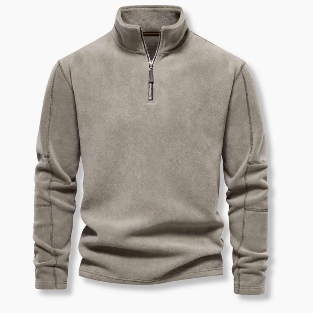 Classic Cozy Men's Fleece Pullover Sweater – Ultra-Soft, Versatile, Easy Care, Relaxed Fit for All-Day Comfort 2
