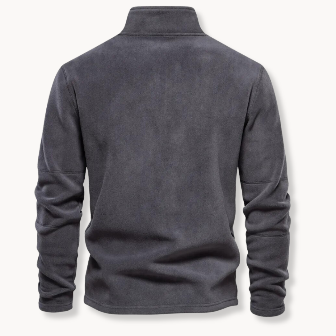 Classic Cozy Men's Fleece Pullover Sweater – Ultra-Soft, Versatile, Easy Care, Relaxed Fit for All-Day Comfort 3