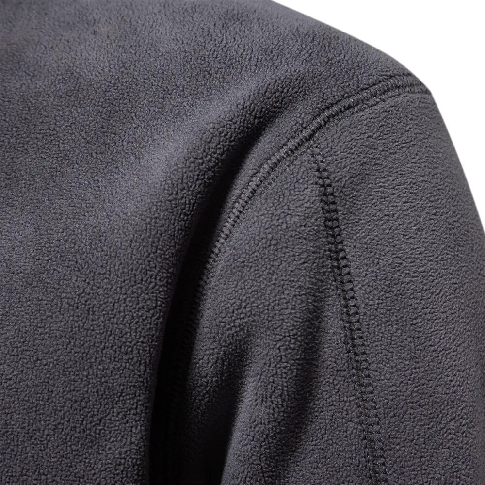 Classic Cozy Men's Fleece Pullover Sweater – Ultra-Soft, Versatile, Easy Care, Relaxed Fit for All-Day Comfort 5