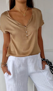 Comfortable V-Neck Shirt