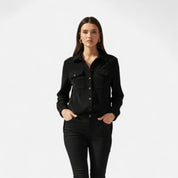 Corduroy Shirt – Flap Pockets – Smart Casual Winter Style 1