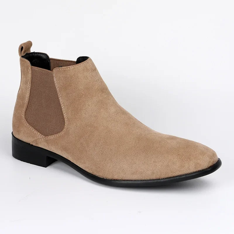 David | Men's Pull-on Ankle Chelsea Boots 0