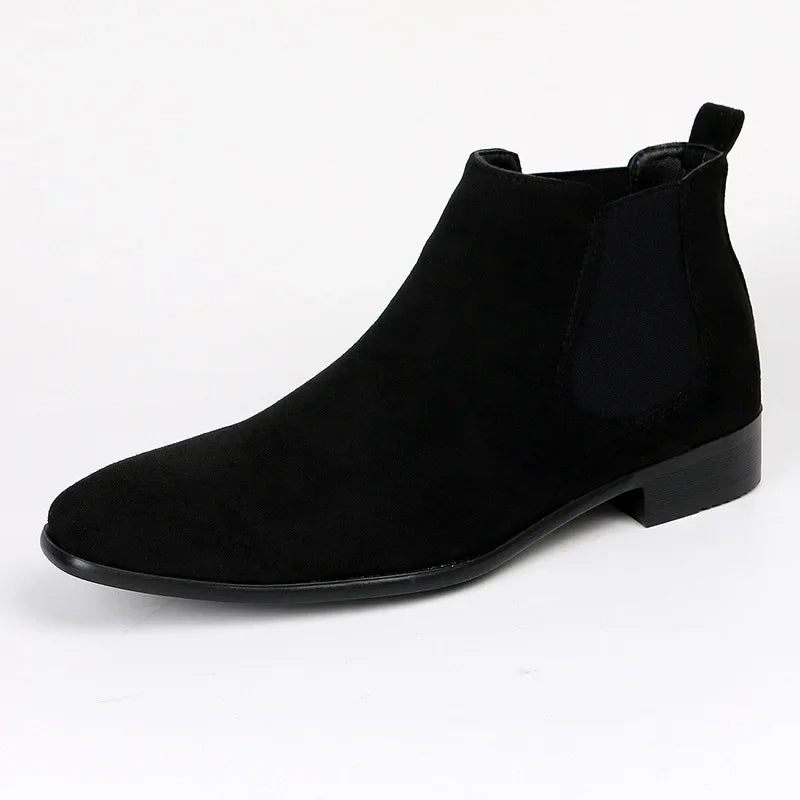 David | Men's Pull-on Ankle Chelsea Boots 1