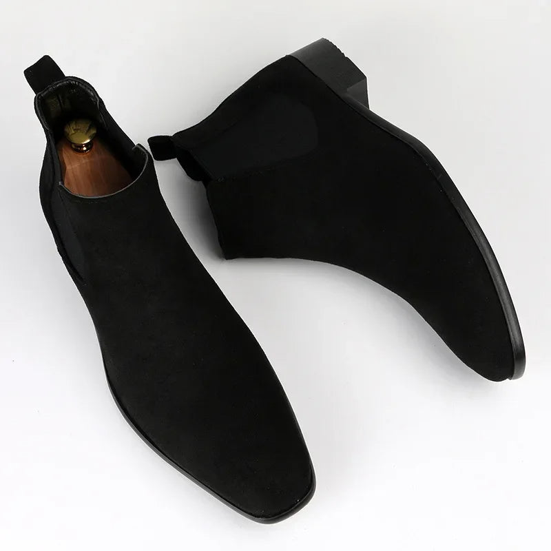 David | Men's Pull-on Ankle Chelsea Boots 3