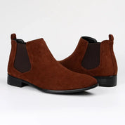 David | Men's Pull-on Ankle Chelsea Boots 8