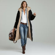 Double-Sided Winter Jacket for Women – Elegant Thick Cotton Padding – Cozy Winter Coats - 3