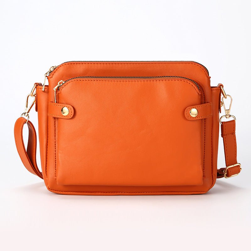 Elegant Leather Shoulder Bag For Women