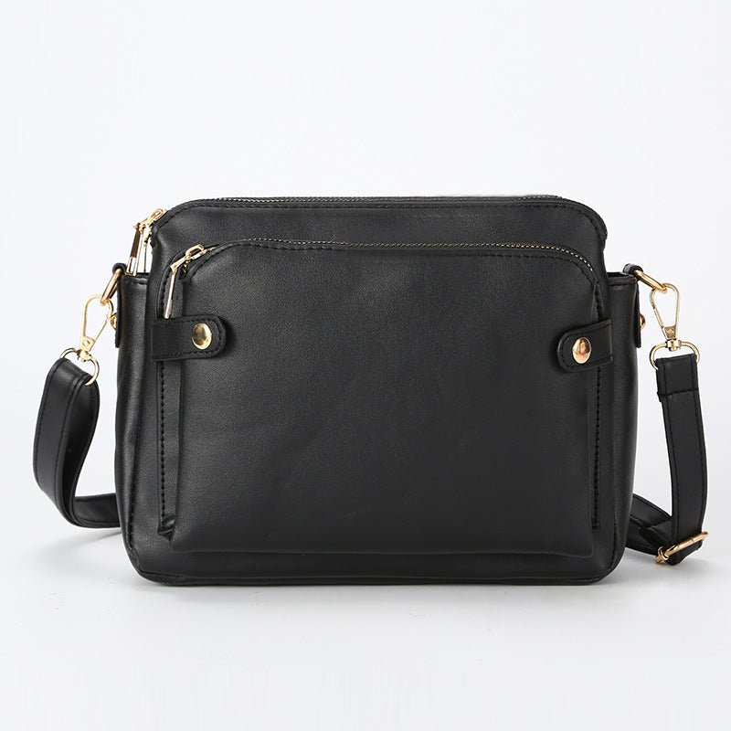 Elegant Leather Shoulder Bag For Women