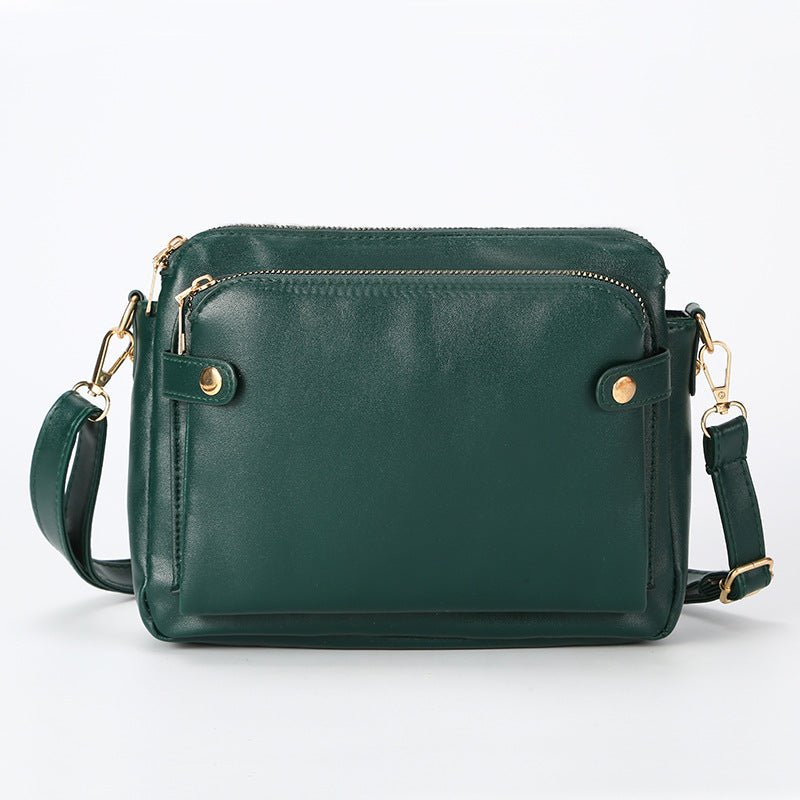 Elegant Leather Shoulder Bag For Women