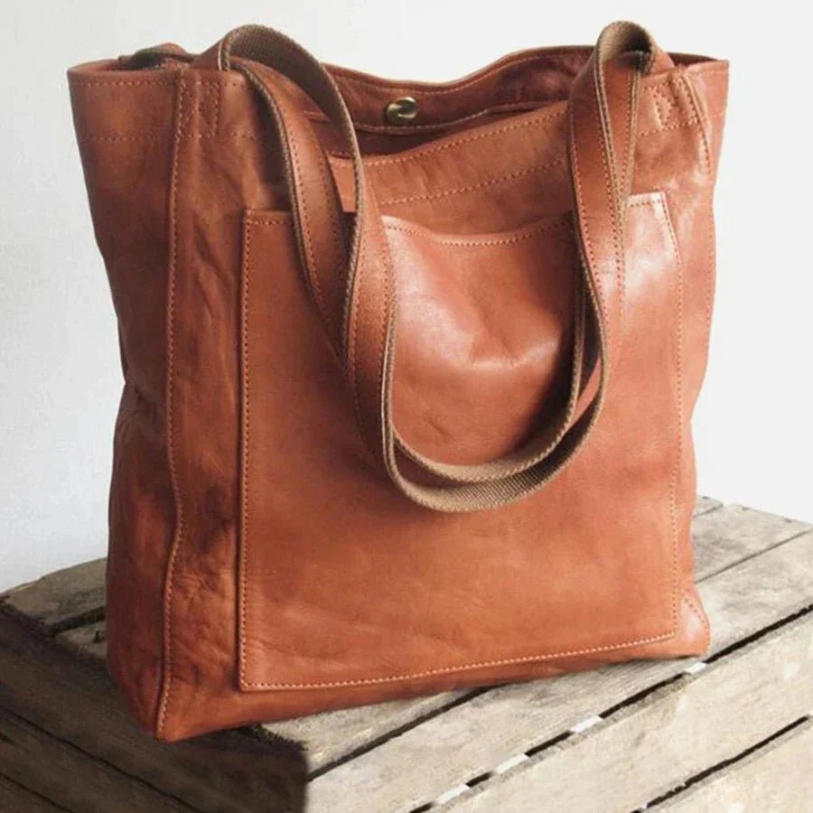 Elegant Vegan Leather Women'S Bag