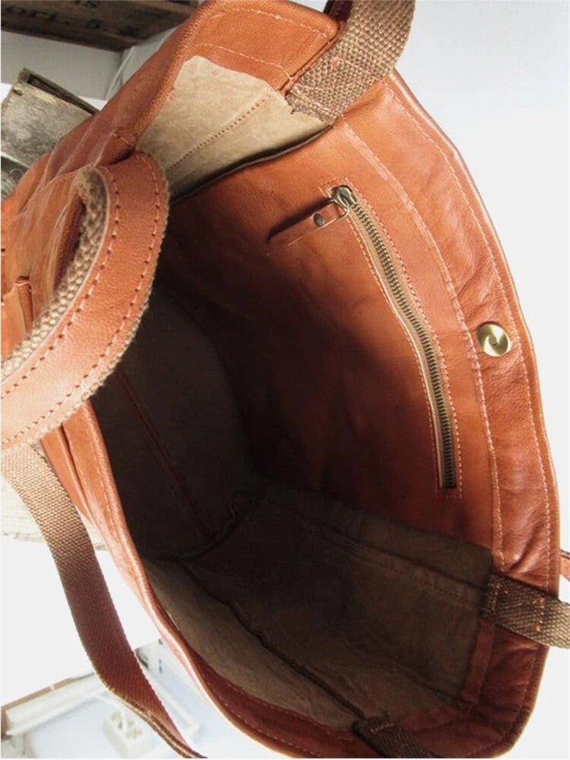 Elegant Vegan Leather Women'S Bag