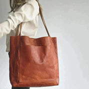Elegant Vegan Leather Women'S Bag