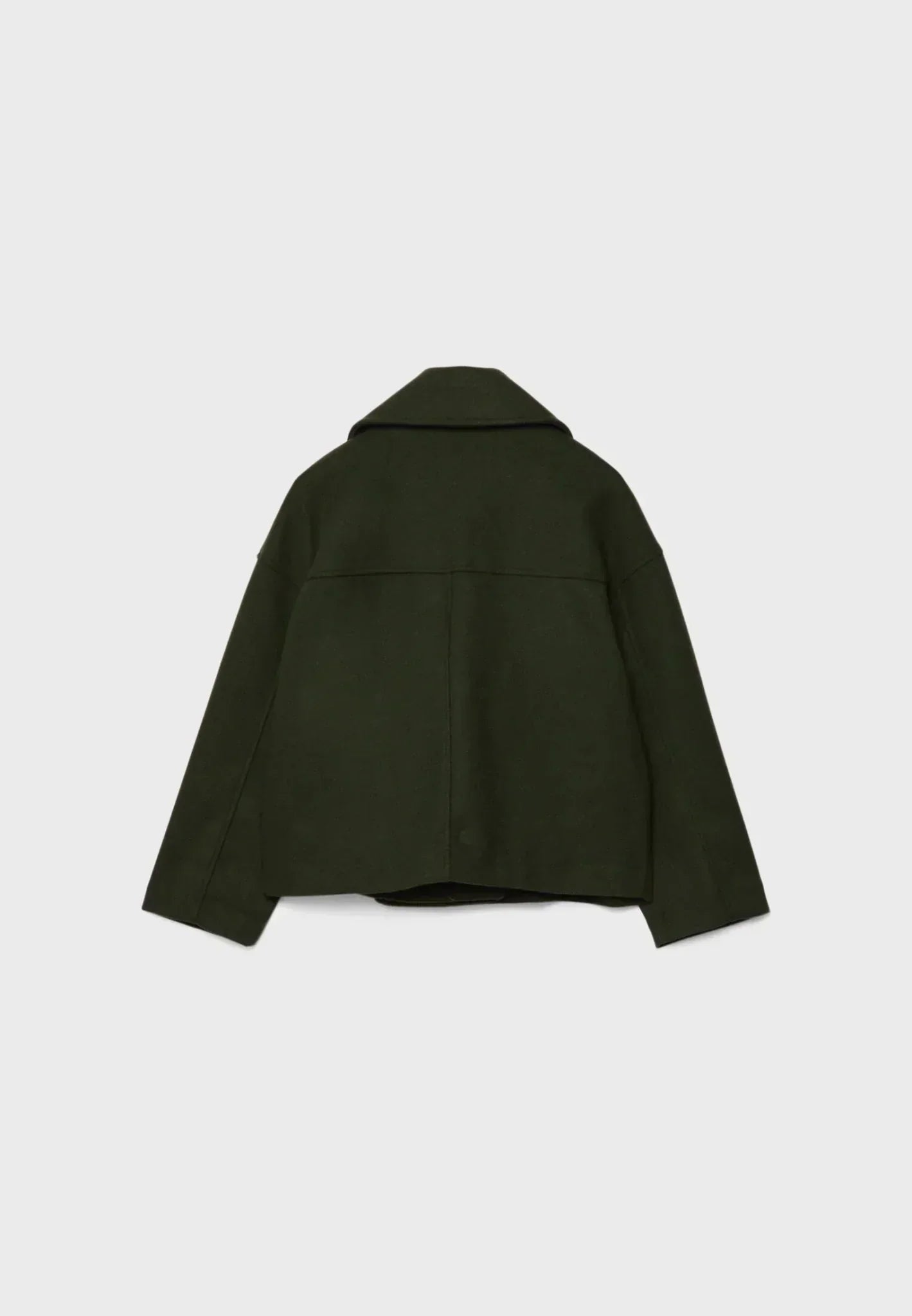 Elegant Double-Breasted Cropped Jacket with Tailored Seams – Versatile Lightweight Layering for Smart and Casual Looks 10