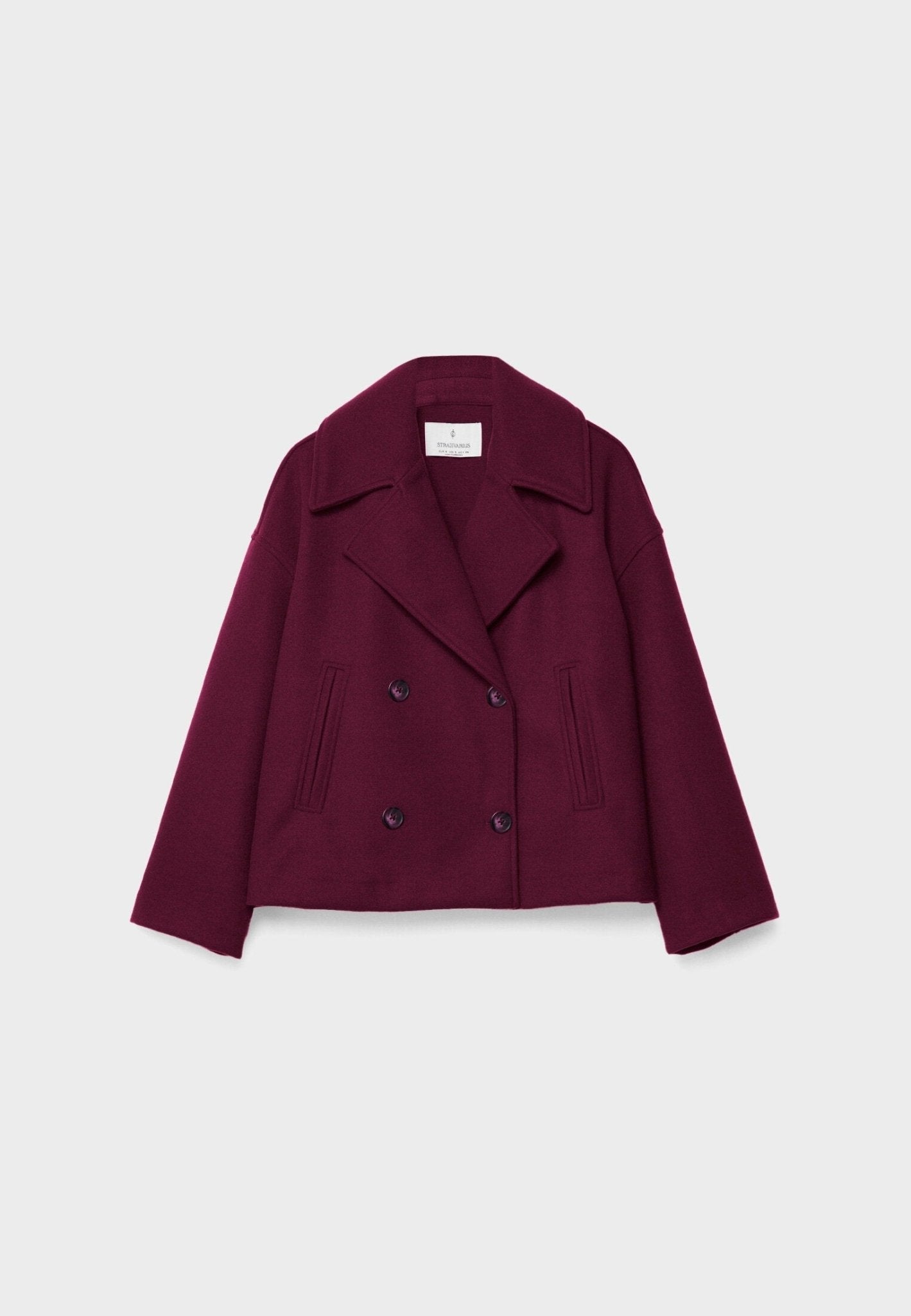 Elegant Double-Breasted Cropped Jacket with Tailored Seams – Versatile Lightweight Layering for Smart and Casual Looks 11