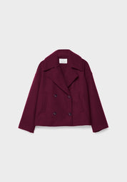 Elegant Double-Breasted Cropped Jacket with Tailored Seams – Versatile Lightweight Layering for Smart and Casual Looks 11