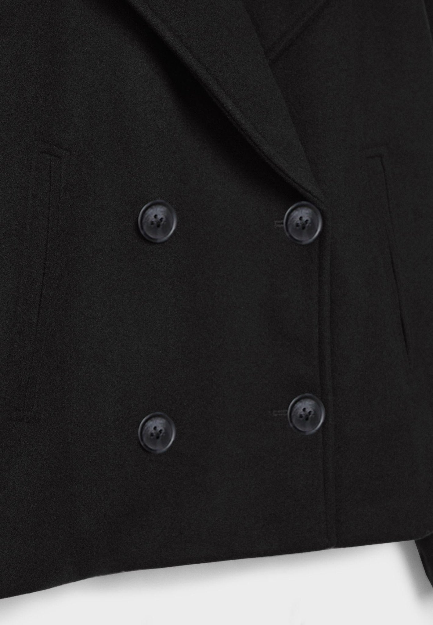 Elegant Double-Breasted Cropped Jacket with Tailored Seams – Versatile Lightweight Layering for Smart and Casual Looks 6
